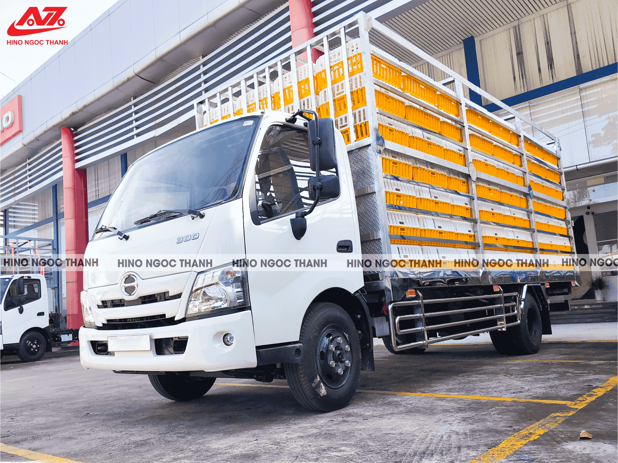HINO XZU 730L – Xe Gia Cầm 3 Tấn 4