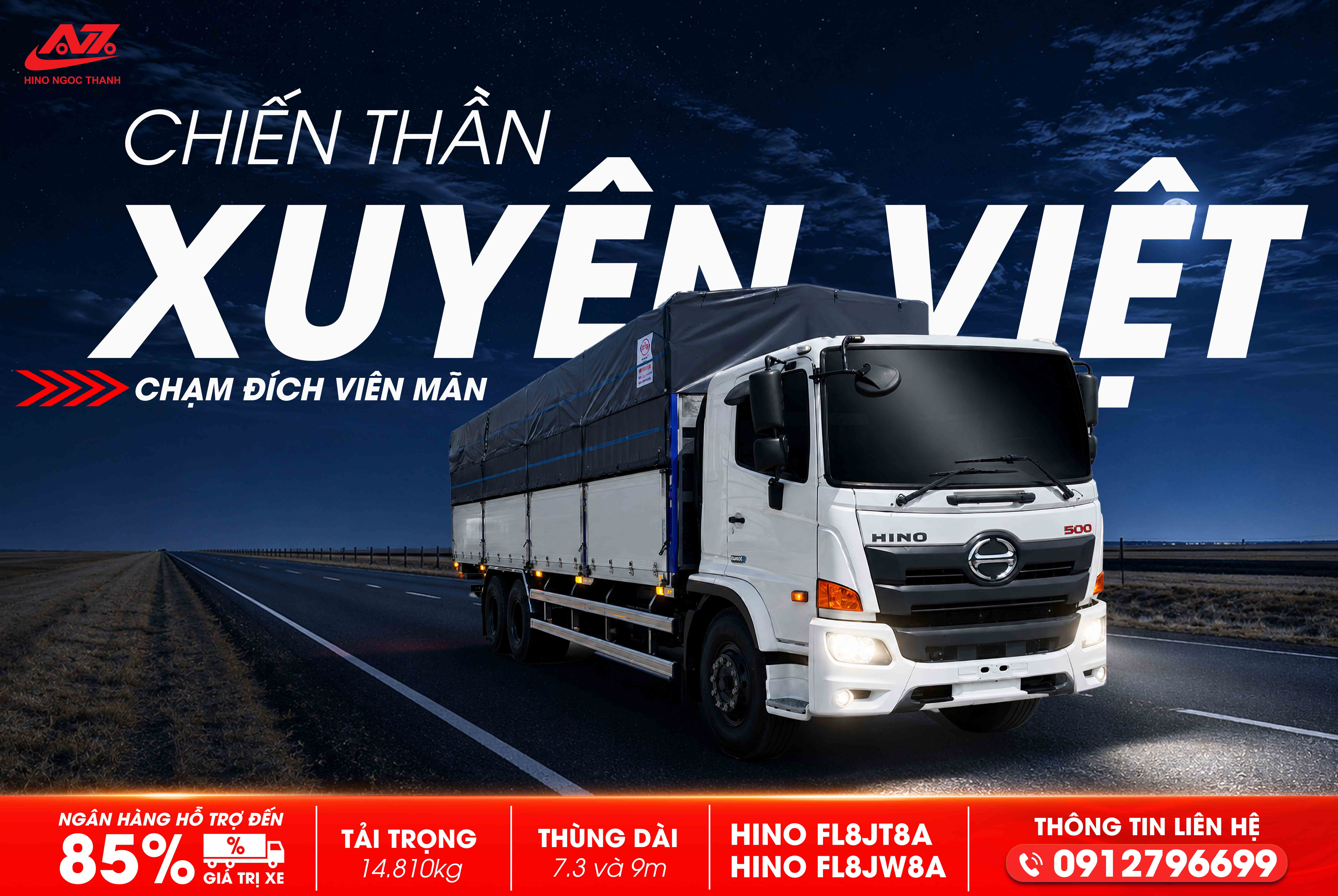 🚛Chiến Thần Xuyên Việt – Chạm Đỉnh Thành Công Cùng Hino 500 Series FL🚛